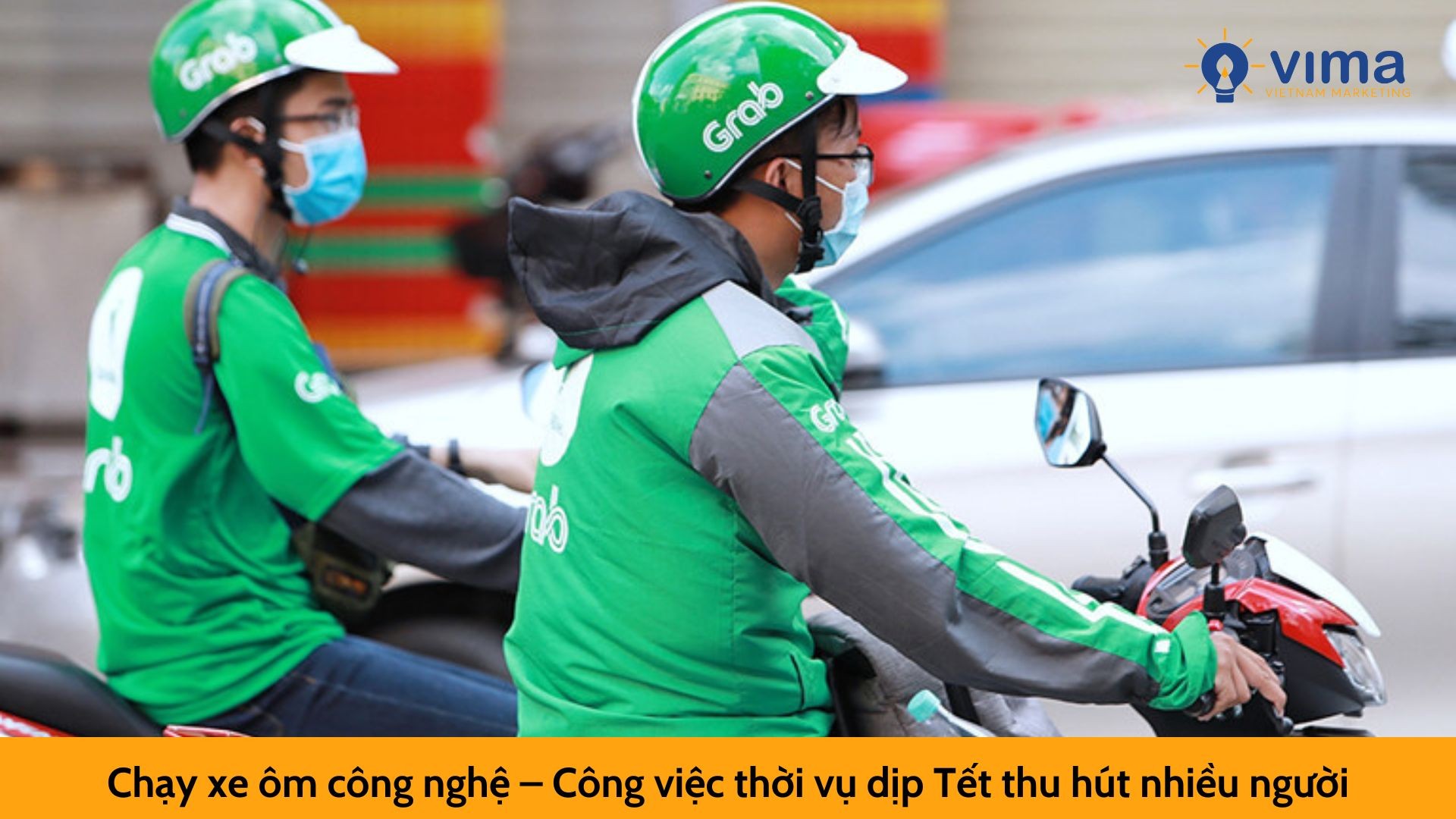 Chạy xe ôm công nghệ – Công việc thời vụ dịp Tết thu hút nhiều người